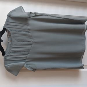 H&M Olive Blouse size 4